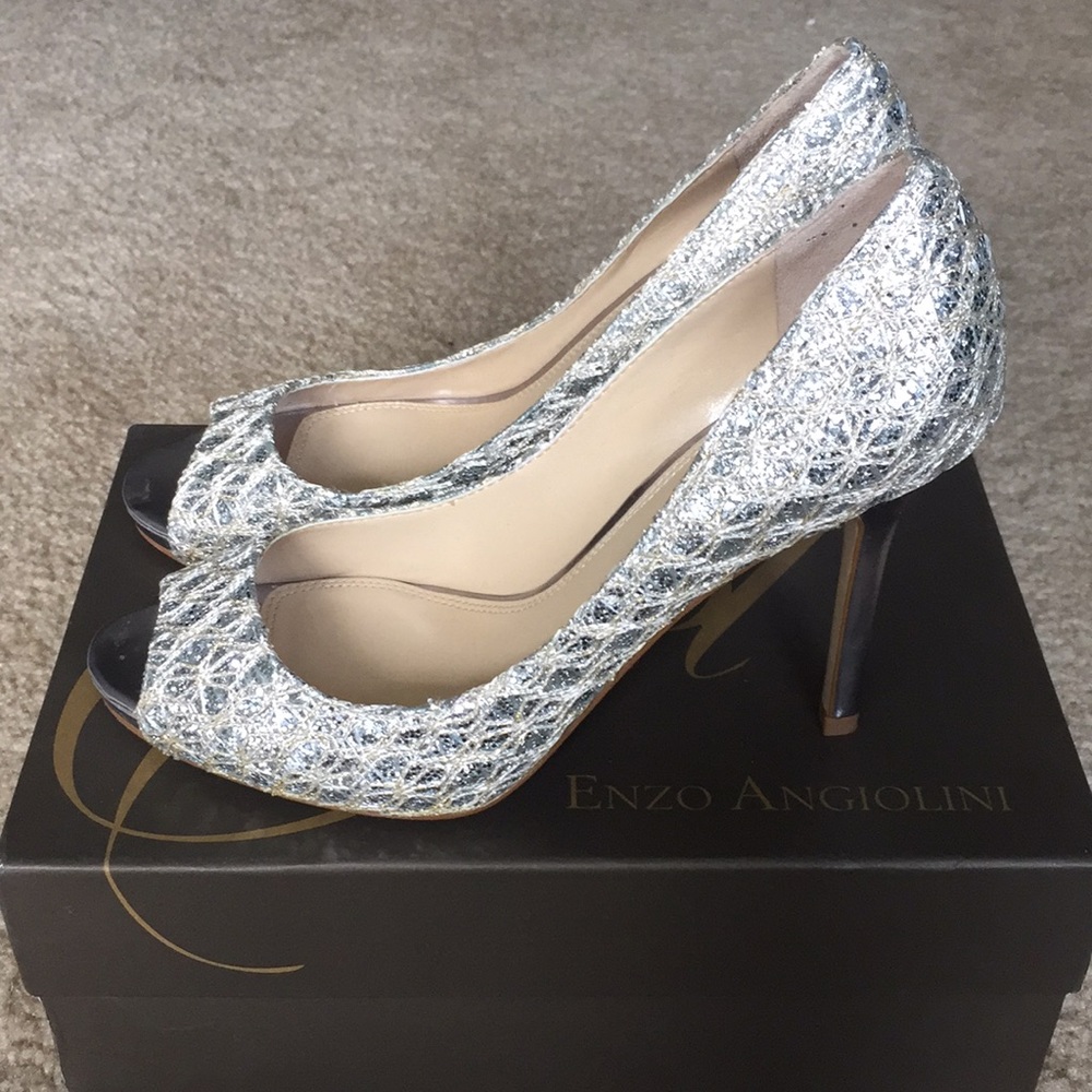 Enzo Angiolini Maiven Peep Toe Heel